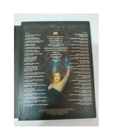 Rocio Jurado Flamenco TVE - DVD + 2 x CD Region 2 - 3T
