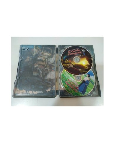 El Castillo Ambulante Hayao Miyazaki Studio Ghibli - 2 x DVD Steelbook - 3T El Castillo Ambulante Hayao Miyazaki Studio Ghibli - 2 x DVD Steelbook - 3T