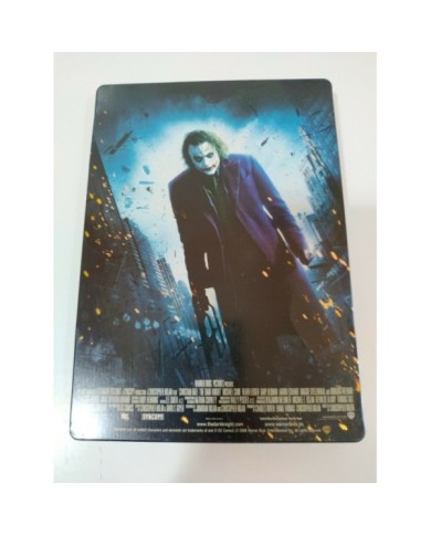 Batman El Caballero Oscuro Christopher Nolan 2x DVD Steelbook Espa?ol English 2T Batman El Caballero Oscuro Christopher Nolan 2x DVD Steelbook Espa?ol English 2T