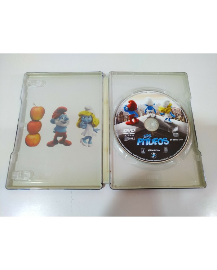 Los Pitufos - DVD Steelbook Espa?ol English - 2T