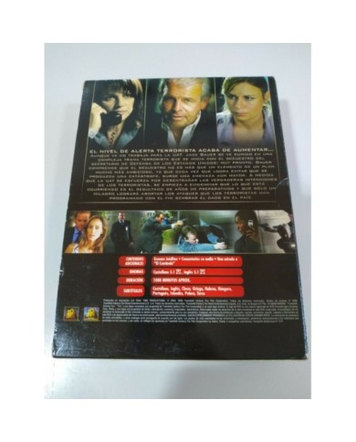 24 Cuarta Temporada 4 Completa Desplegable - 7 x DVD Espa?ol Ingles - 3T
