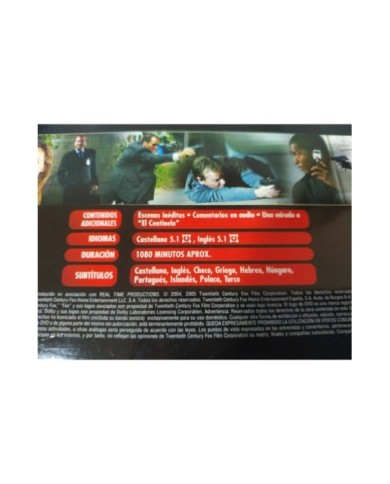 24 Cuarta Temporada 4 Completa Desplegable - 7 x DVD Espa?ol Ingles - 3T