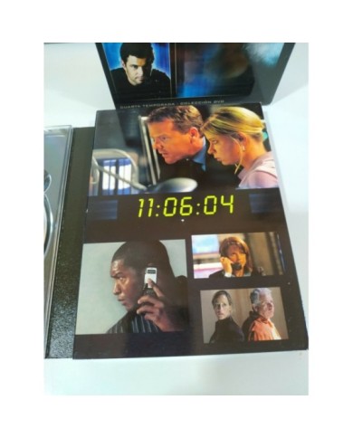 24 Cuarta Temporada 4 Completa Desplegable - 7 x DVD Espa?ol Ingles - 3T