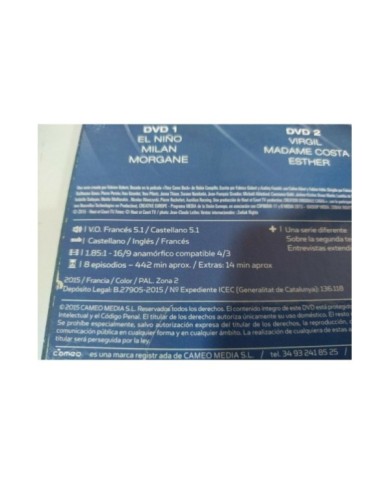 Les Revenants Segunda Temporada Completa - 3 x DVD Espa?ol Frances - 3T