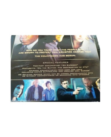 24 Complete Season Two Kiefer Sutherland UK Edition - 6 x DVD Ingles - 3T