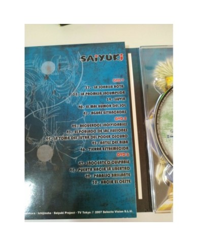 Saiyuki La Leyenda de los Yokai Vol 3 Epis 37-50 - 3 x DVD Espa?ol Japones - 2T