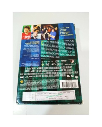 Smallville Complete Fourth 4 Season - 6 x DVD Ingles Aleman - 2T