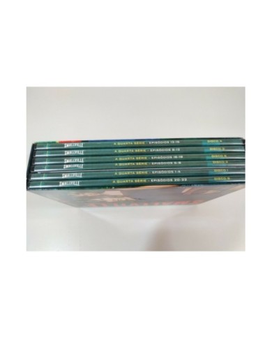 Smallville Complete Fourth 4 Season - 6 x DVD Ingles Aleman - 2T