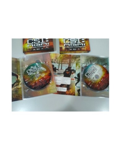 CSI Miami Complete Fourth Season - 6 x DVD Ingles Portugues - 2T