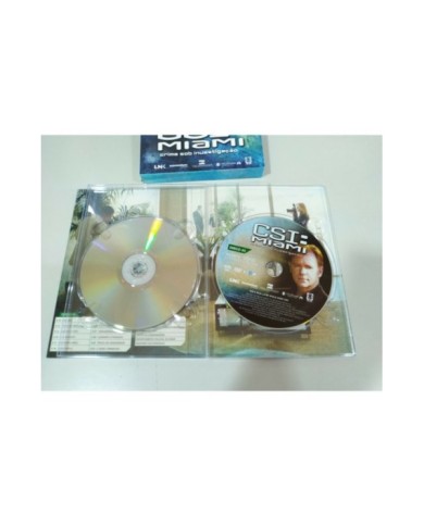 CSI Miami Fifth Season Episodes 5.13-5.24 - 3 x DVD Ingles Portugues - 2T
