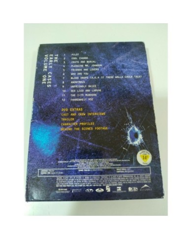 CSI Las Vegas The Early Cases Volume One - 3 x DVD Ingles Region 1 - 3T