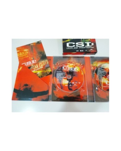 CSI Las Vegas Third Season Episodes 3.1-3.12 - 3 x DVD Ingles Portugues - 2T