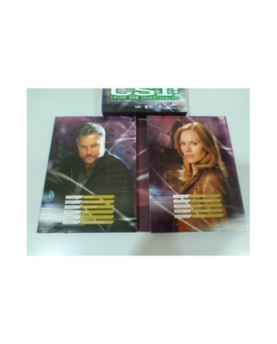 CSI Las Vegas Fourth Season Episodes 4.13-4.23 - 3 x DVD Ingles Portugues - 2T