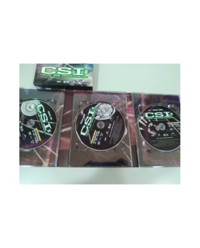 CSI Las Vegas Fourth Season Episodes 4.13-4.23 - 3 x DVD Ingles Portugues - 2T
