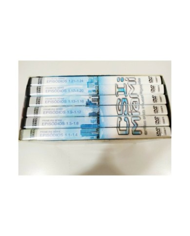 CSI Miami Complete First Season - 6 x DVD Ingles Portugues - 2T