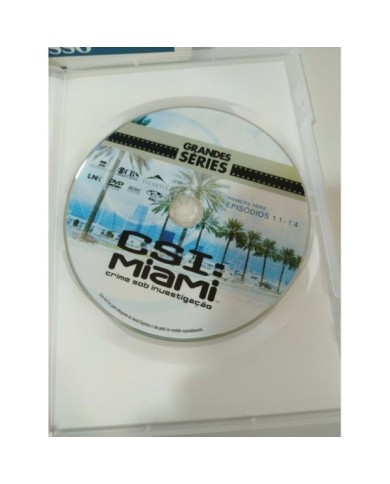 CSI Miami Complete First Season - 6 x DVD Ingles Portugues - 2T