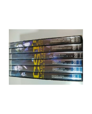CSI Las Vegas Complete First Season Box - 6 x DVD Ingles Portugues - 2T