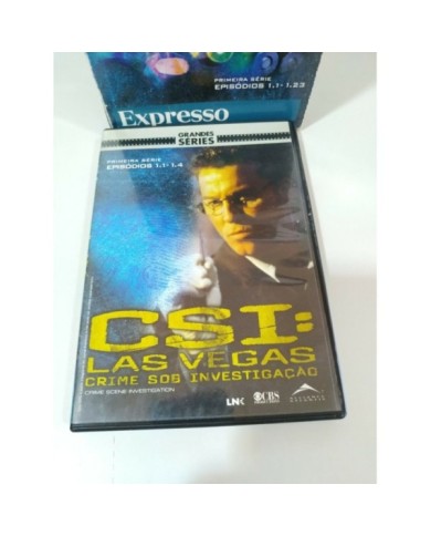 CSI Las Vegas Complete First Season Box - 6 x DVD Ingles Portugues - 2T
