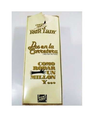 Audrey Hepburn Coleccion 3 Peliculas - 3 x VHS Cinta Tape Espa?ol - 3T