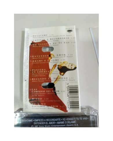 Monica Naranjo Palabra de Mujer Epic 1997 First Press - Cinta Tape Cassette - 3T