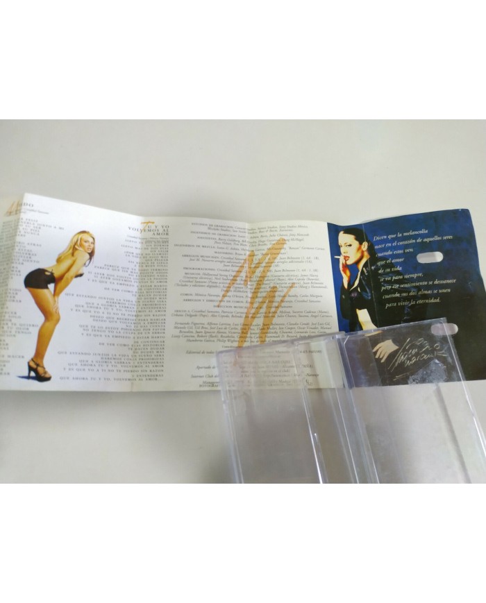 Monica Naranjo Palabra de Mujer Epic 1997 First Press - Cinta Tape Cassette - 3T