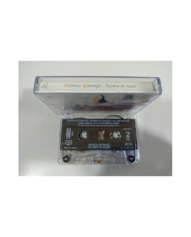 Monica Naranjo Palabra de Mujer Epic 1997 First Press - Cinta Tape Cassette - 3T