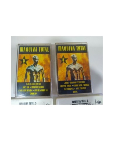 Maquina Total 5 Max Music 1993 - 2 x Cinta Tape Cassette - 3T