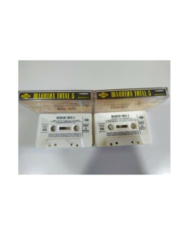 Maquina Total 5 Max Music 1993 - 2 x Cinta Tape Cassette - 3T