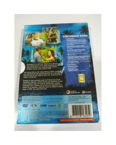 PERDIDOS LOST TEMPORADA 4 Completa 6 x DVD REGION 2 + EXTRAS Espa?ol Ingles 3T