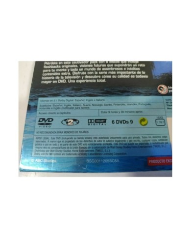 PERDIDOS LOST TEMPORADA 4 Completa 6 x DVD REGION 2 + EXTRAS Espa?ol Ingles 3T