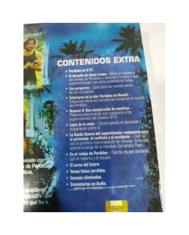 PERDIDOS LOST TEMPORADA 4 Completa 6 x DVD REGION 2 + EXTRAS Espa?ol Ingles 3T