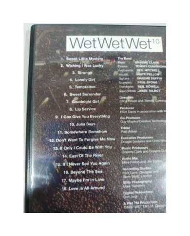 Wet Wet Wet Playing Away at Home Live Celtic Park Glasgow 1997 - DVD - AM