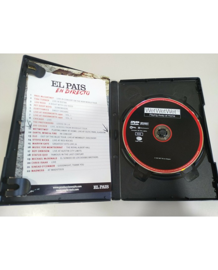 Wet Wet Wet Playing Away at Home Live Celtic Park Glasgow 1997 - DVD - AM