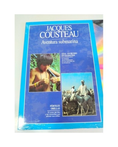 Jacques Cousteau SOS Un Mundo en Extincion Aventura Submarina - LASERDISC LD 2T Jacques Cousteau SOS Un Mundo en Extincion Aventura Submarina - LASERDISC LD 2T