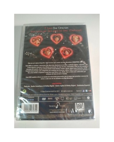 One Direction Ilove Hecho Con Amor - DVD Region 2 Espa?ol Ingles - 3T One Direction Ilove Hecho Con Amor - DVD Region 2 Espa?ol Ingles - 3T