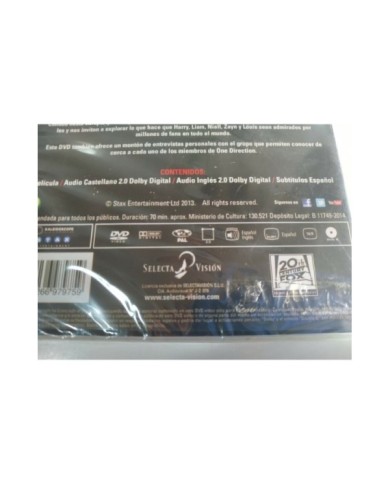 One Direction Ilove Hecho Con Amor - DVD Region 2 Espa?ol Ingles - 3T