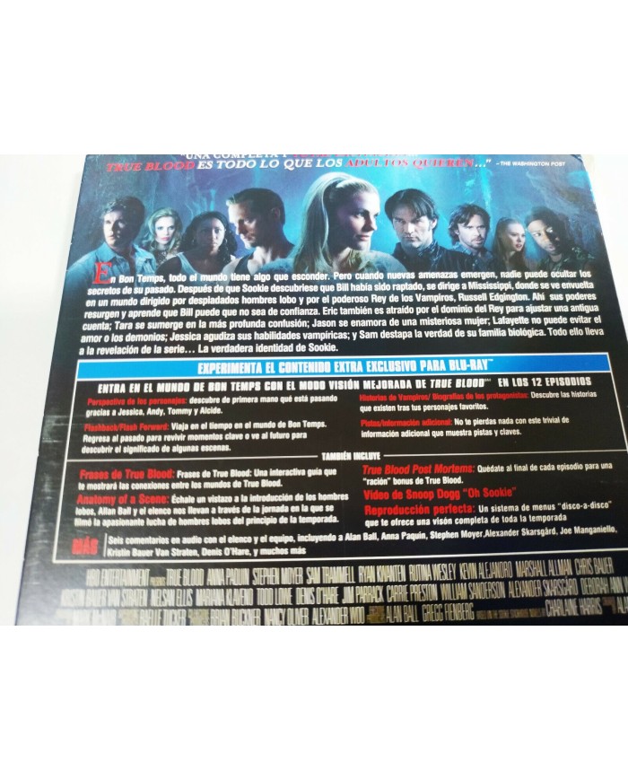 True Blood Temporada Tercera 3 Completa - 5 x Blu-Ray Espa?ol Ingles - 3T