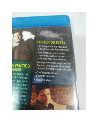 Sobrenatural Tercera Temporada 3 Completa - 3 x Blu-Ray Espa?ol Ingles - 3T Sobrenatural Tercera Temporada 3 Completa - 3 x Blu-Ray Espa?ol Ingles - 3T