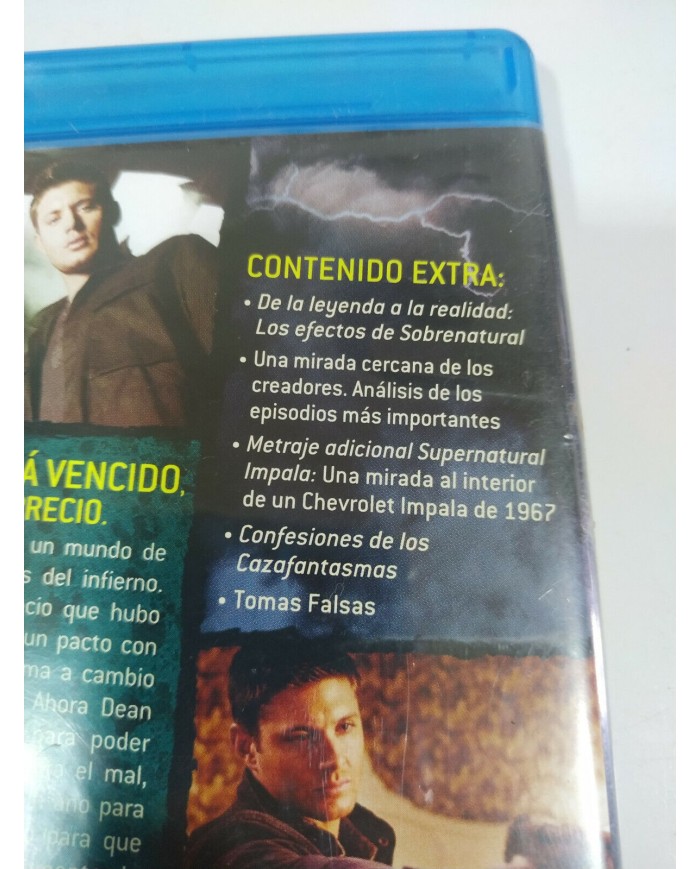 Sobrenatural Tercera Temporada 3 Completa - 3 x Blu-Ray Espa?ol Ingles - 3T