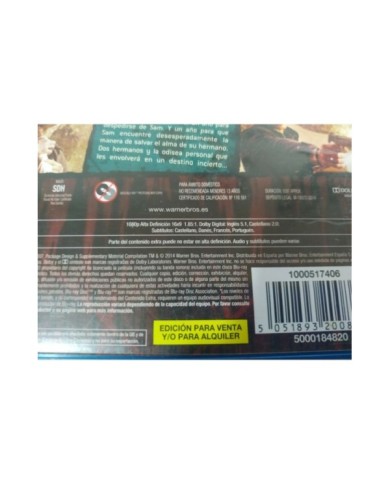 Sobrenatural Tercera Temporada 3 Completa - 3 x Blu-Ray Espa?ol Ingles - 3T Sobrenatural Tercera Temporada 3 Completa - 3 x Blu-Ray Espa?ol Ingles - 3T