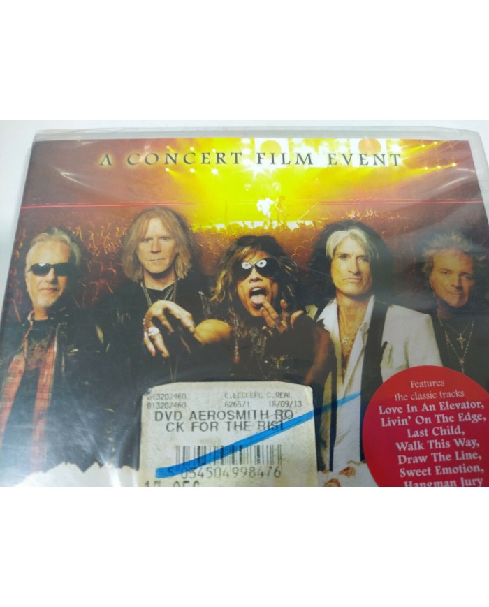 Aerosmith Rock For the Rising Sun Concert Film Event DVD + Bonus Region Al - 3T