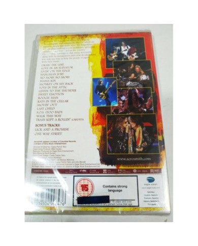 Aerosmith Rock For the Rising Sun Concert Film Event DVD + Bonus Region Al - 3T Aerosmith Rock For the Rising Sun Concert Film Event DVD + Bonus Region Al - 3T