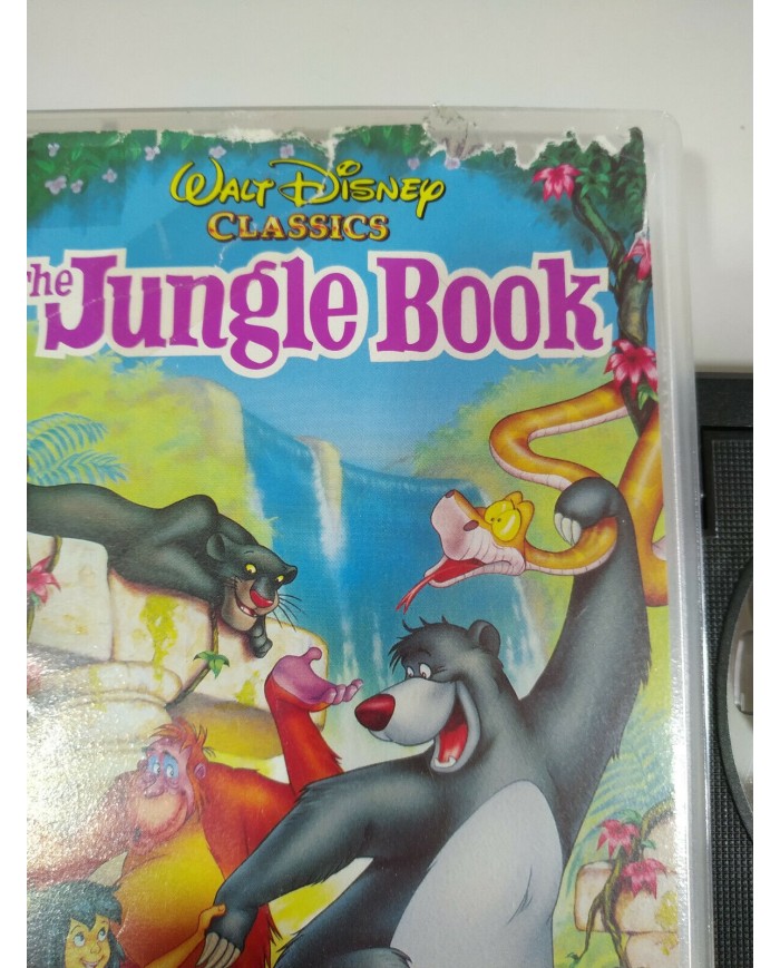 The Jungle Book Walt Disney Classics - VHS Cinta Tape Inglers - 4T