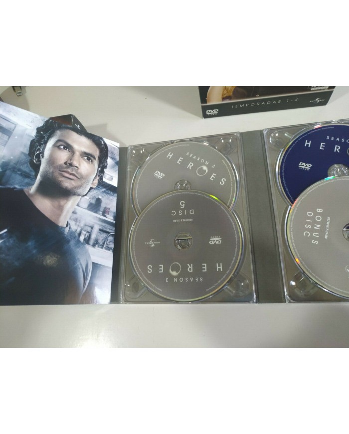 Heroes La La Serie Completa - 26 x DVD + Extras Espa?ol Ingles Portugues - 3T