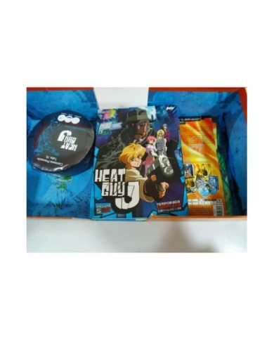Heat Guy J Serie Completa Edicion Coleccionista DVD + Camiseta Alfombrilla - 3T