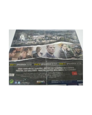 Happy Valley Sarah Lancashire Segunda Temporada 2 Completa BBC - DVD Nueva - 3T