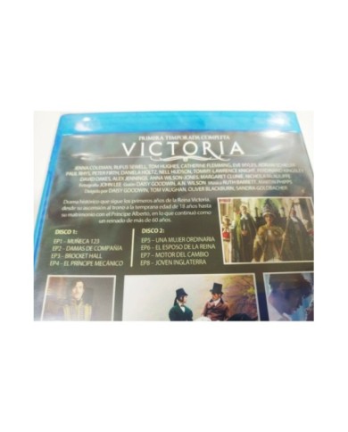 Victoria Jenna Coleman Primera Temporada Completa Blu-Ray Espa?ol Ingles New 3T