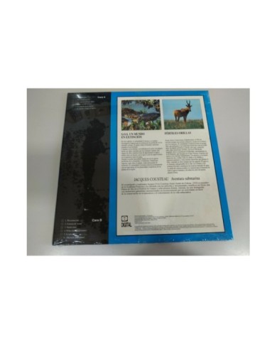 Jacques Cousteau SOS Un Mundo en Extincion Aventura Submarina - LASERDISC LD 2T Jacques Cousteau SOS Un Mundo en Extincion Aventura Submarina - LASERDISC LD 2T