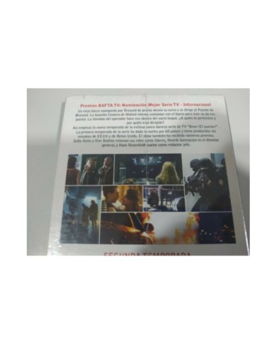 Bron El Puente Broen Segunda Temporada 2 Completa DVD Espa?ol Danes Nueva - 3T