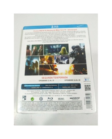 Bron El Puente Broen Segunda Temporada 2 Completa Blu-Ray Espa?ol Danes Nueva 3T